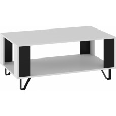 Žurnālgaldiņš BOSS-05, Balts/Melns